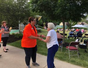 Dancing at Summer Concert Series