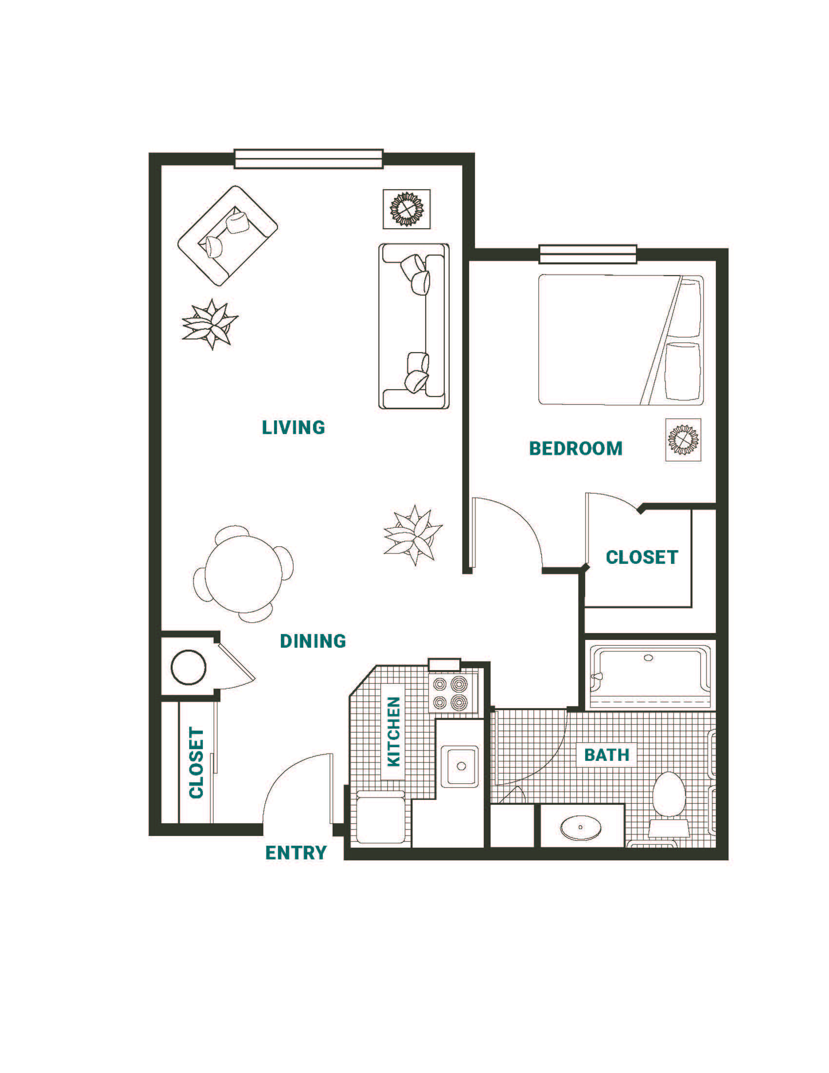 First floorplan