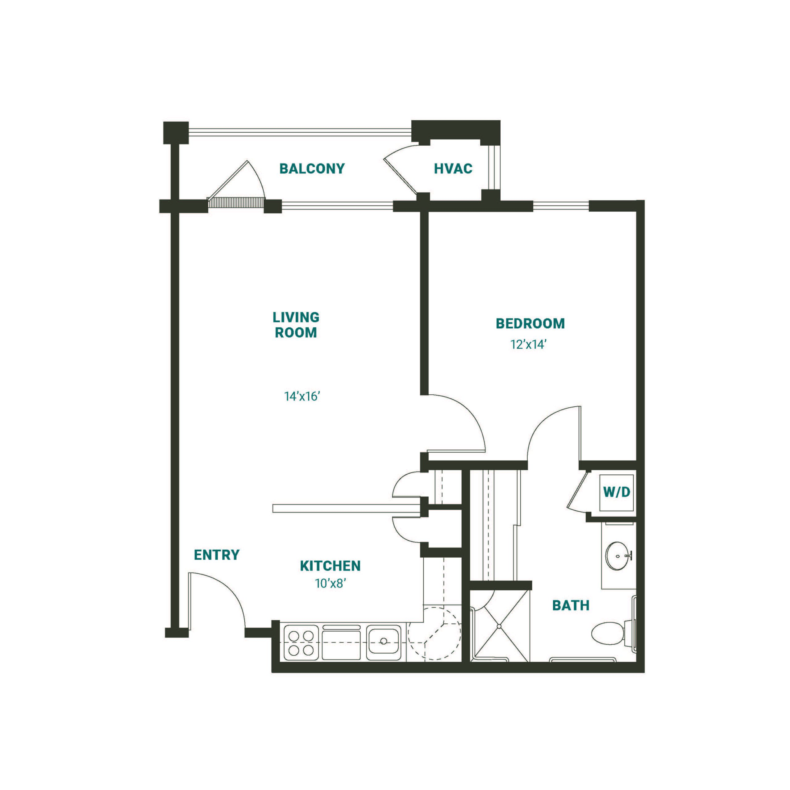 First floorplan