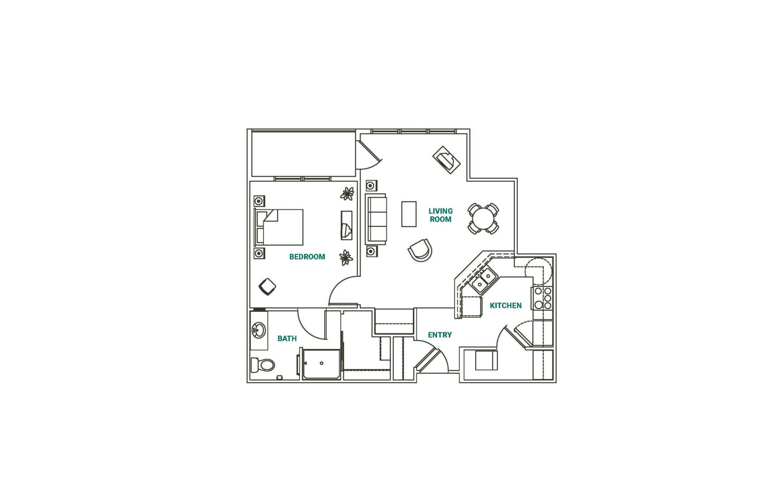 First floorplan