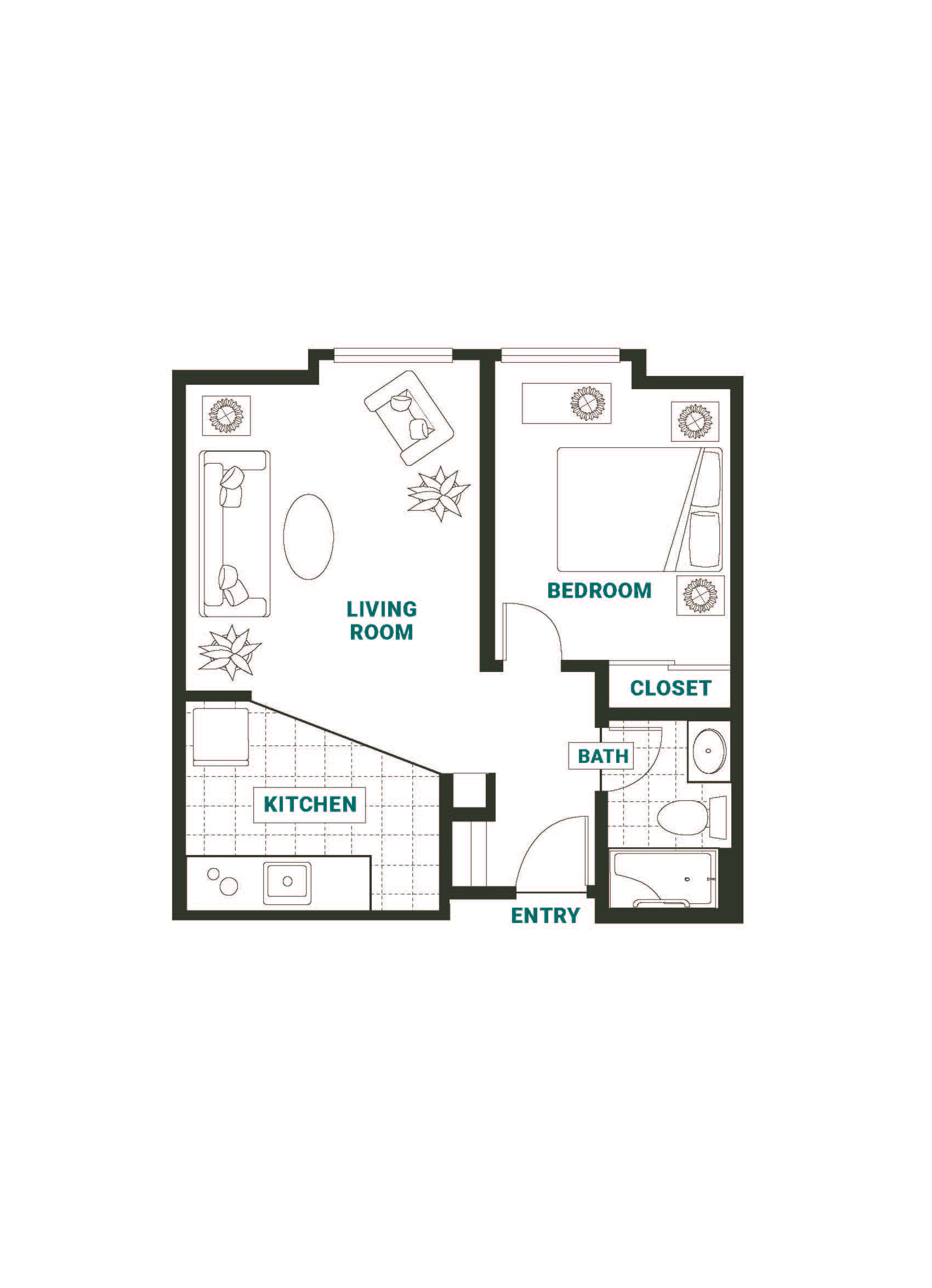 First floorplan