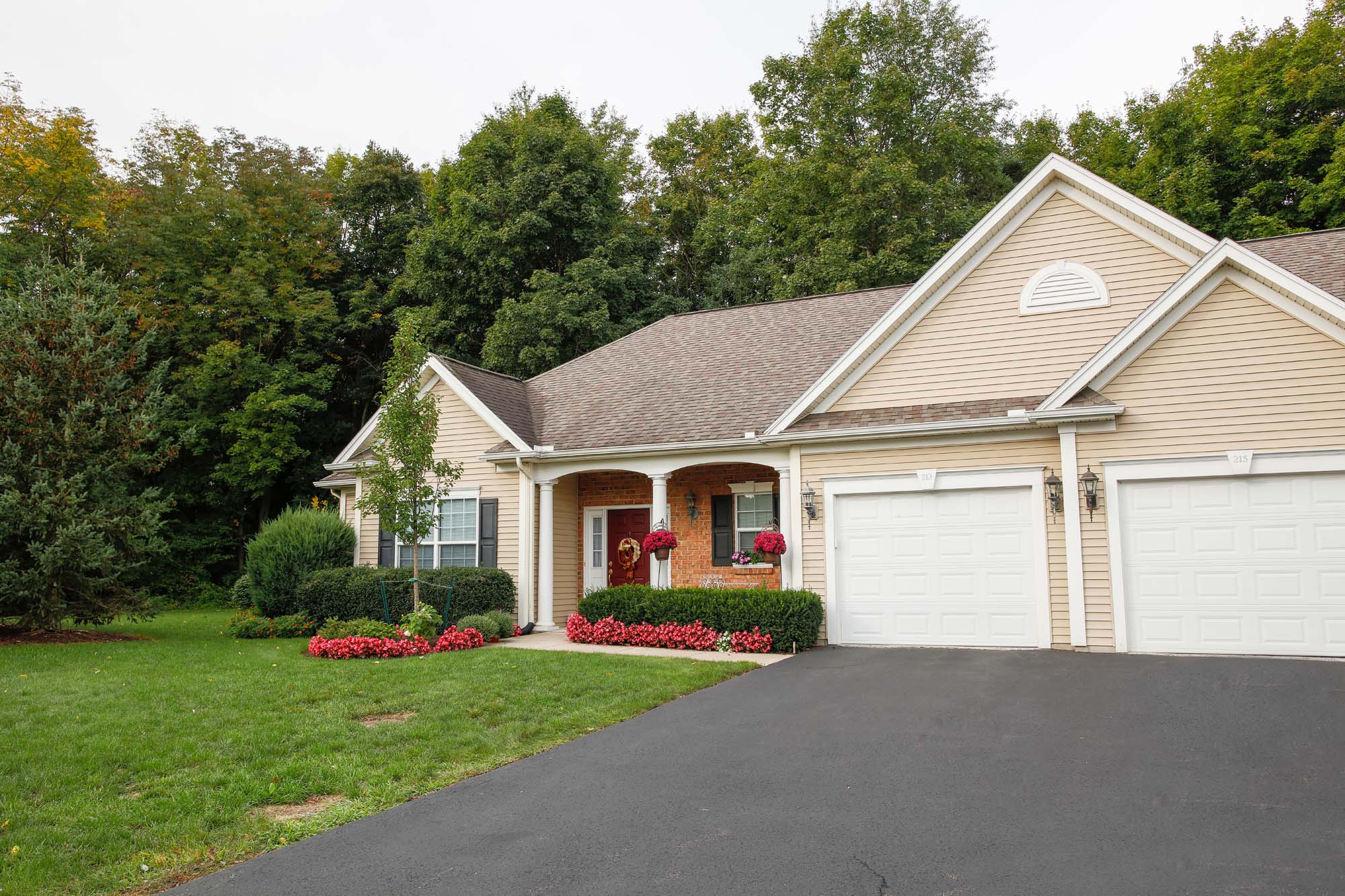 Exterior of One of The Townhomes at Mill Landing