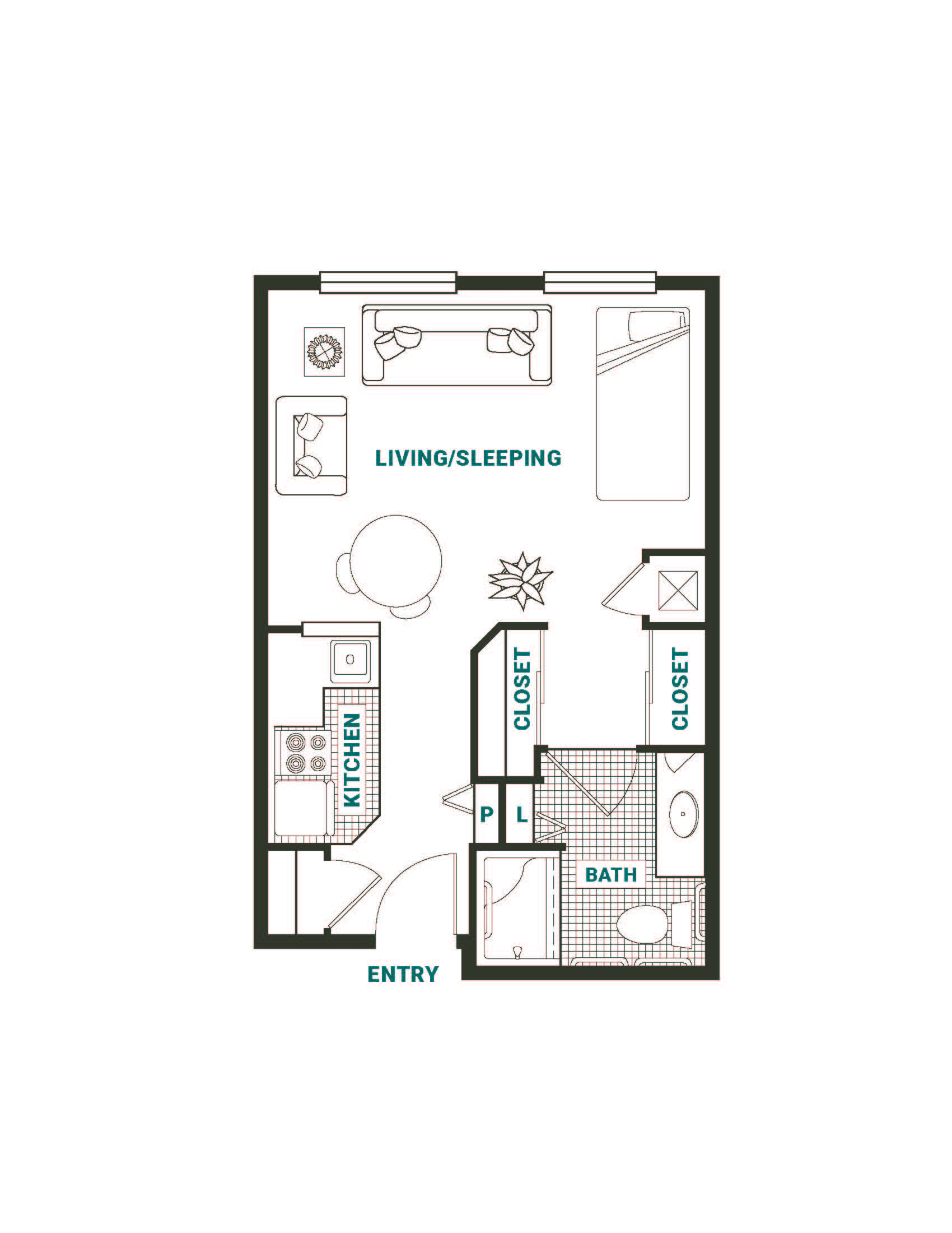 First floorplan