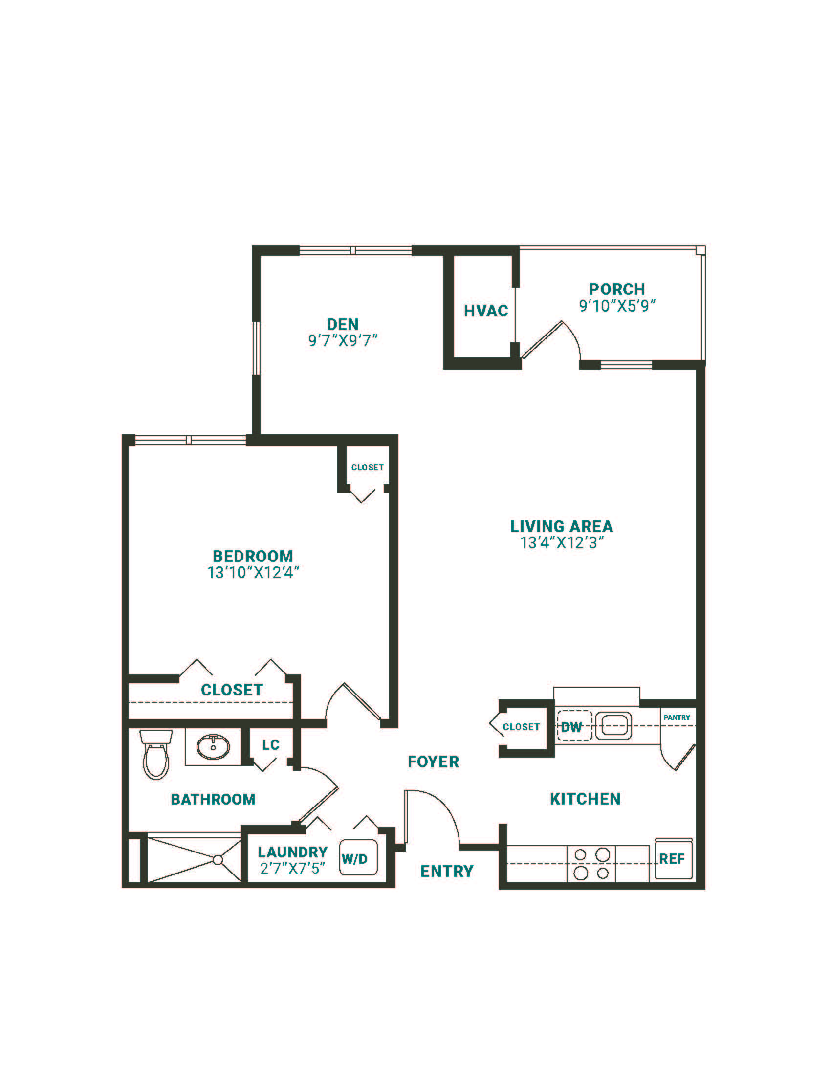 First floorplan