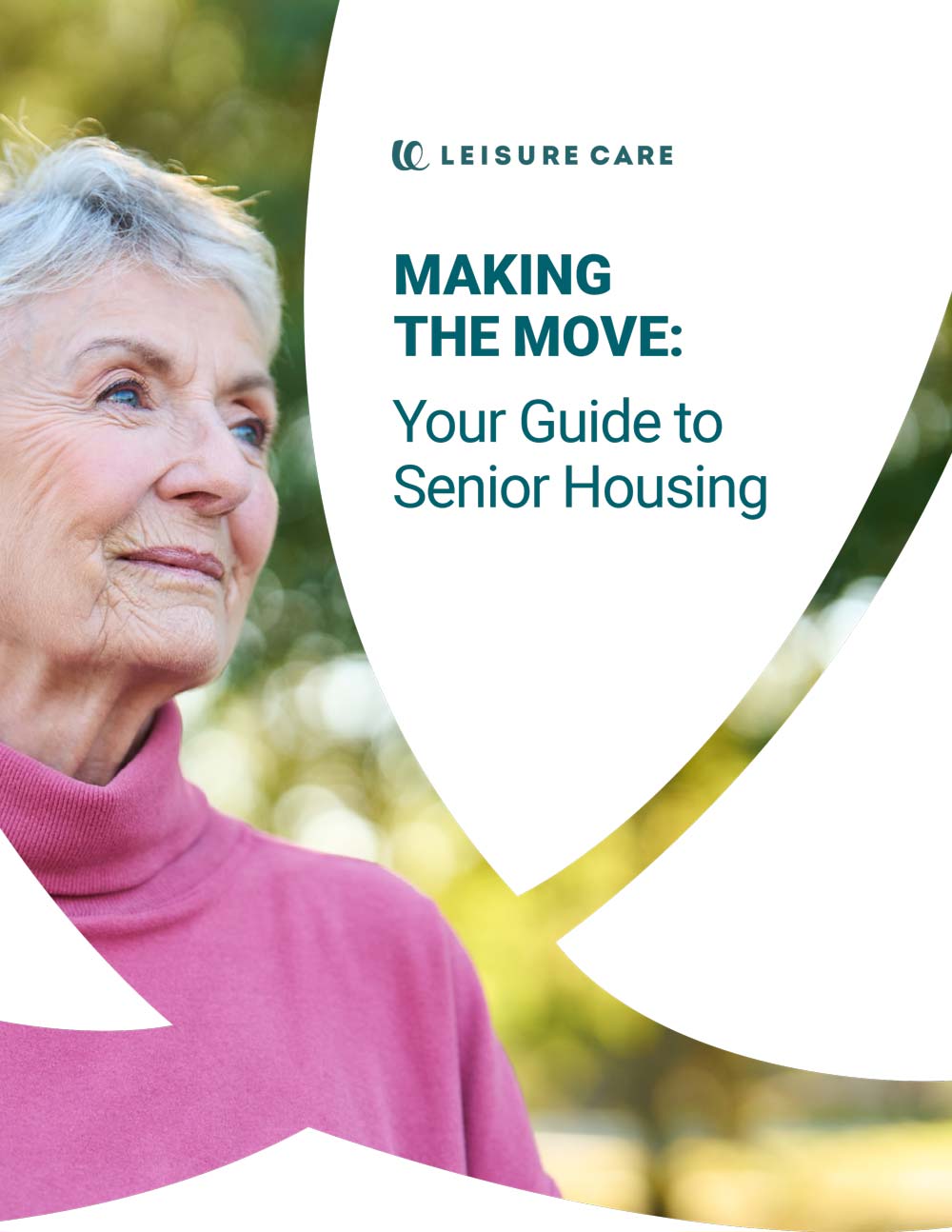 Making the movie: Your guide to Senior Housing (woman on cover)