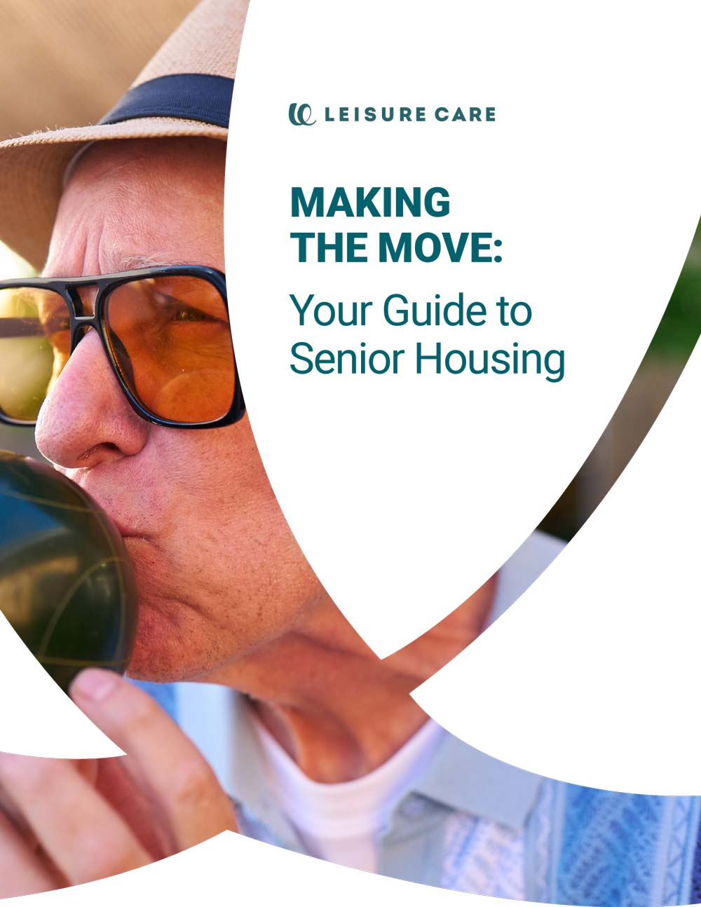 Making the movie: Your guide to Senior Housing (man on cover)