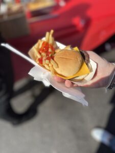 Grilling At Tailgate