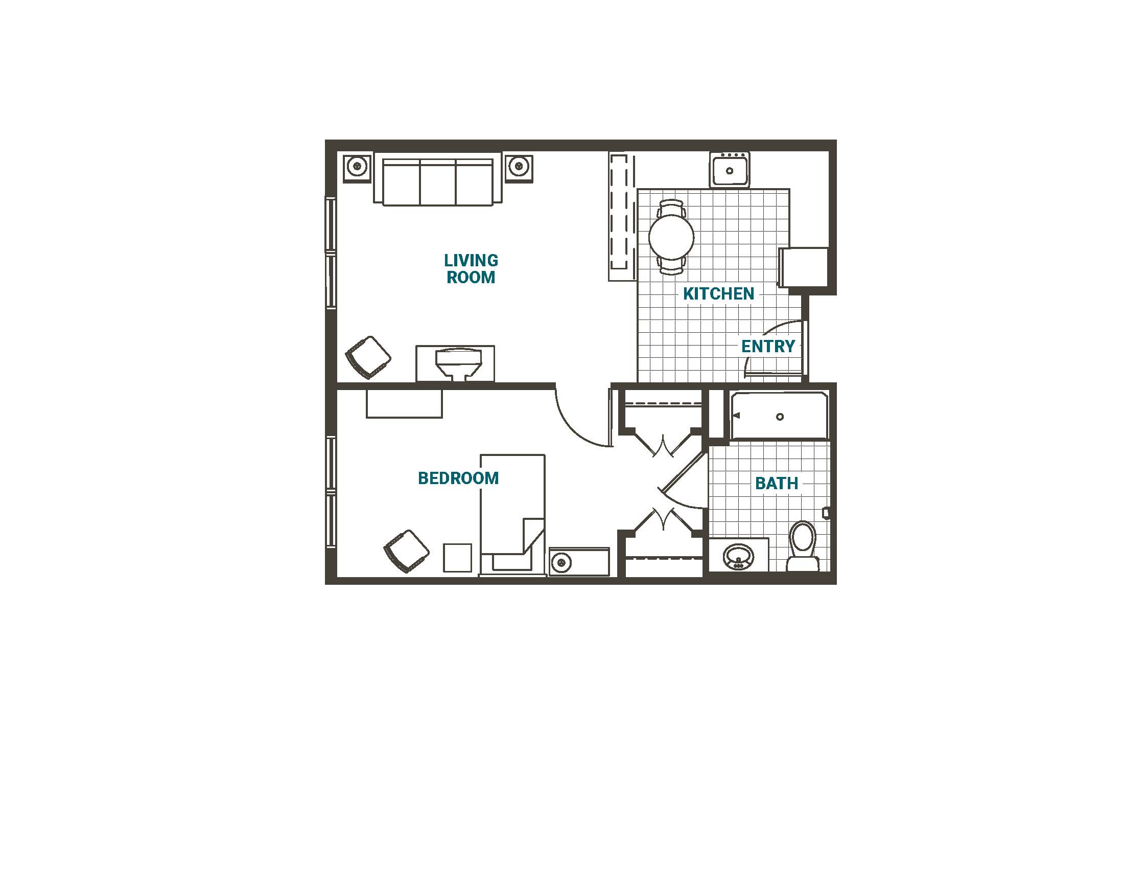 First floorplan