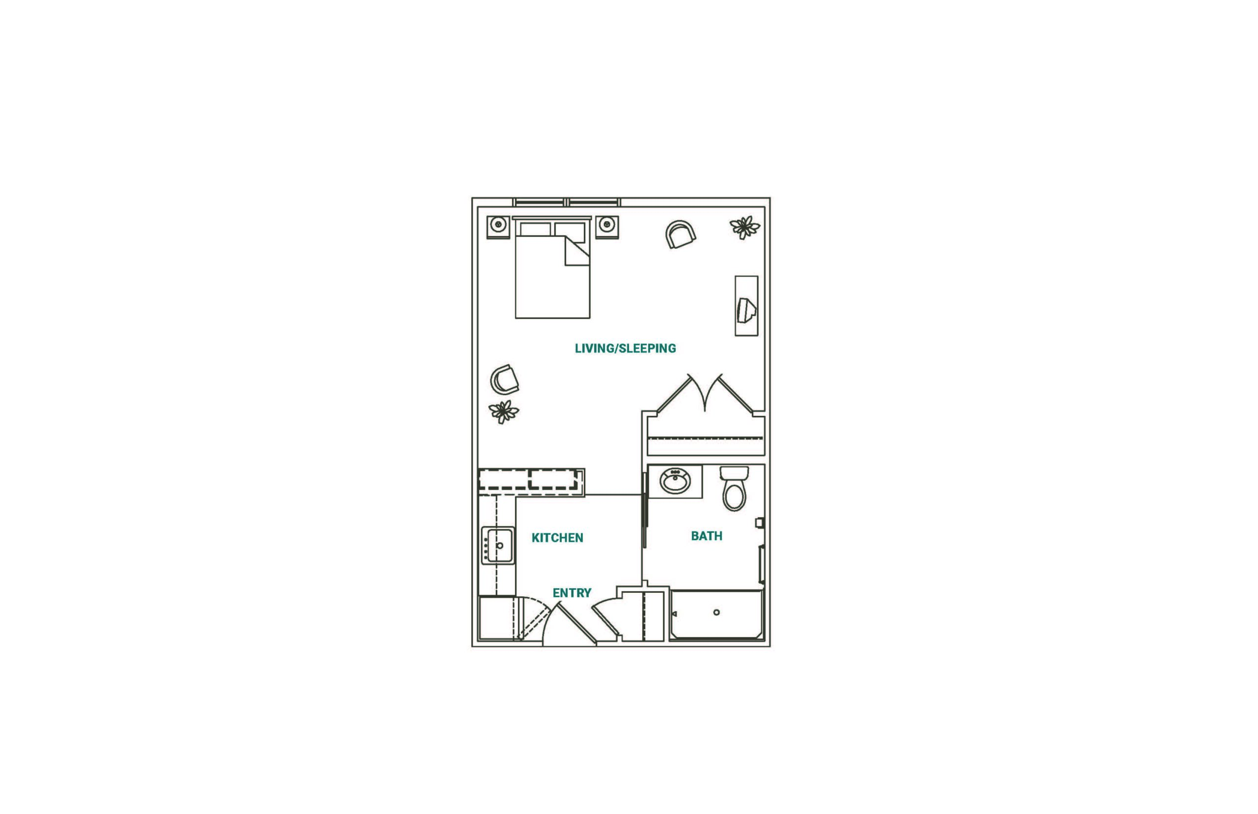 First floorplan