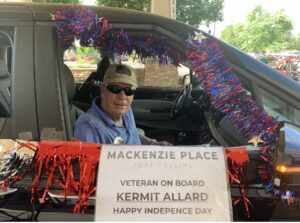 Kermit Allard in Independence Day Parade