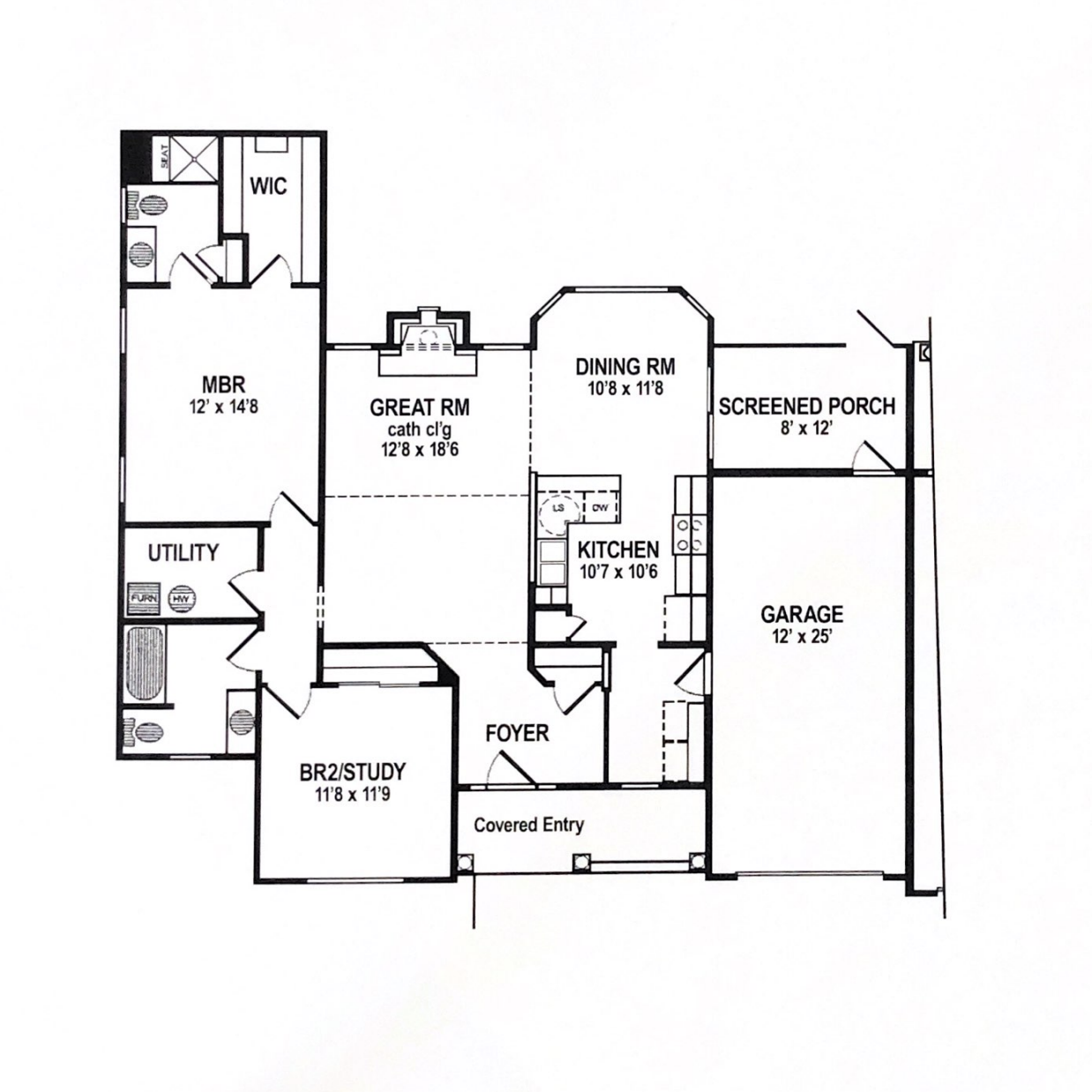 First floorplan